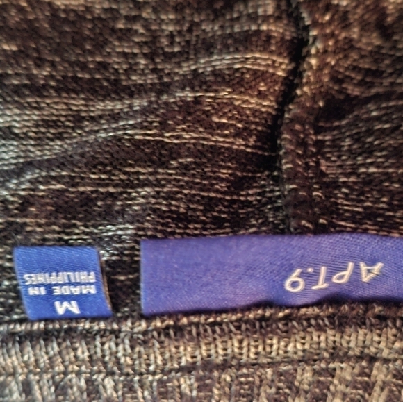 APT. 9 Sweater Open Shoulder Sz M - Picture 8 of 9